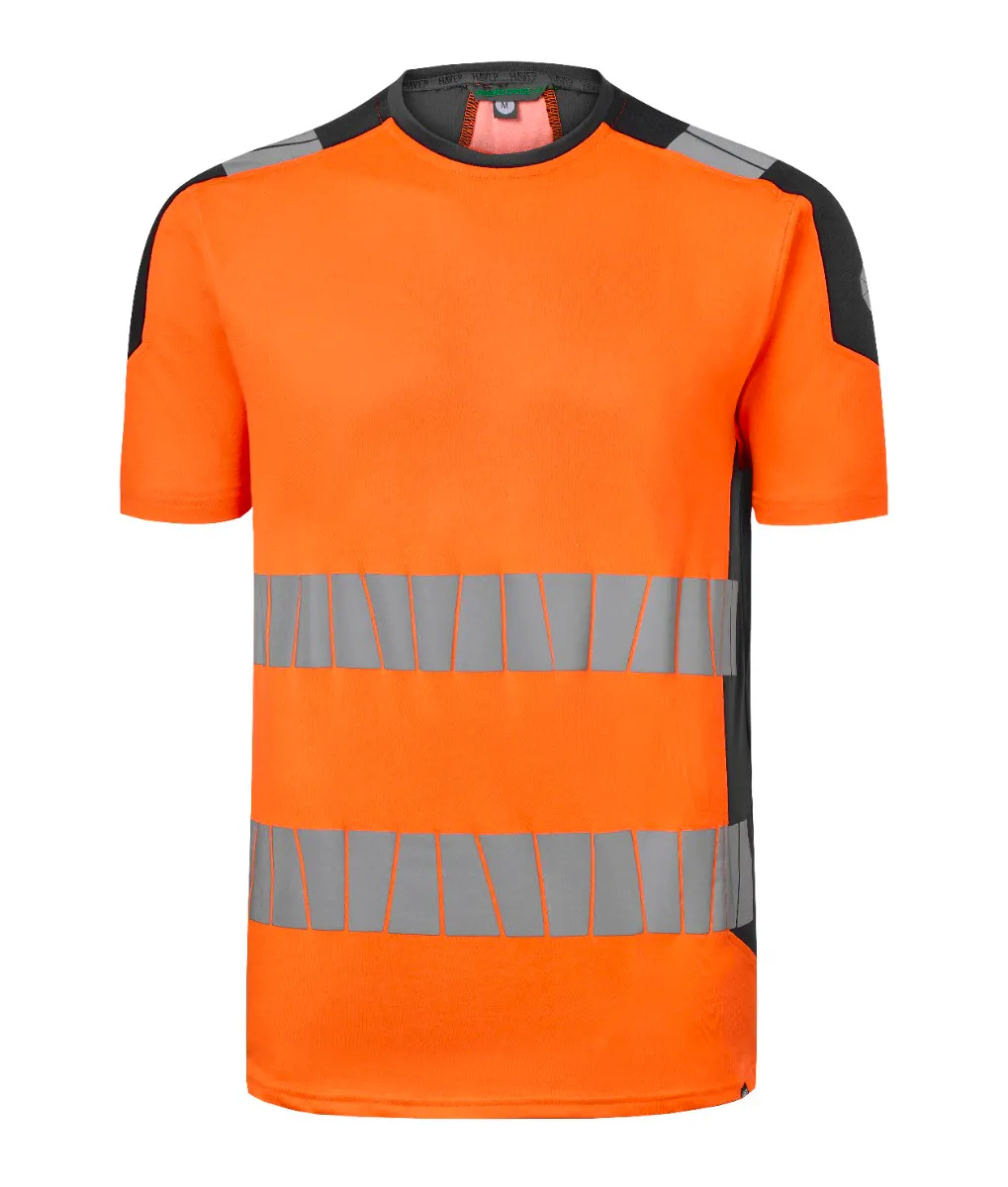 High Vis Oranje/Marineblauw