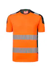 High Vis Oranje/Marineblauw