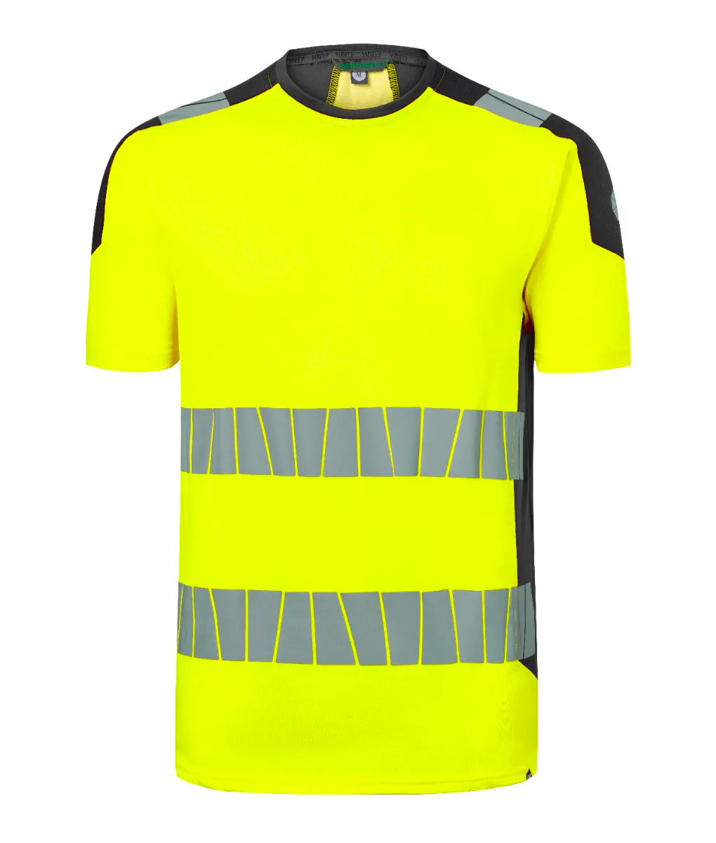 High Vis Geel/Marineblauw