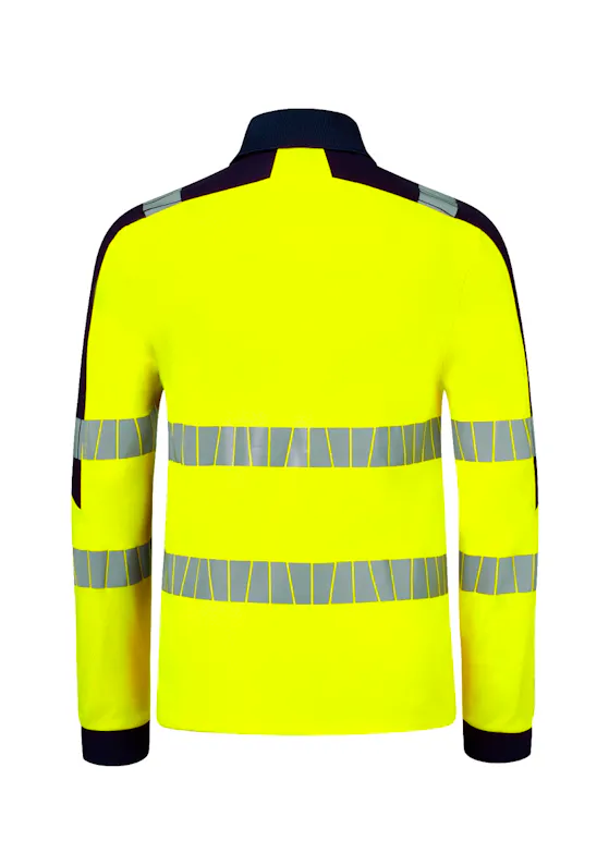 Havep 10079 Poloshirt High Visibility+ Lange Mouw Regular Fit