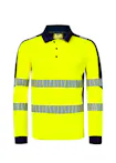 High Vis Geel/Marineblauw