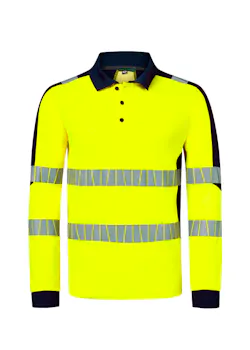 Havep 10079 Poloshirt High Visibility+ Lange Mouw Regular Fit