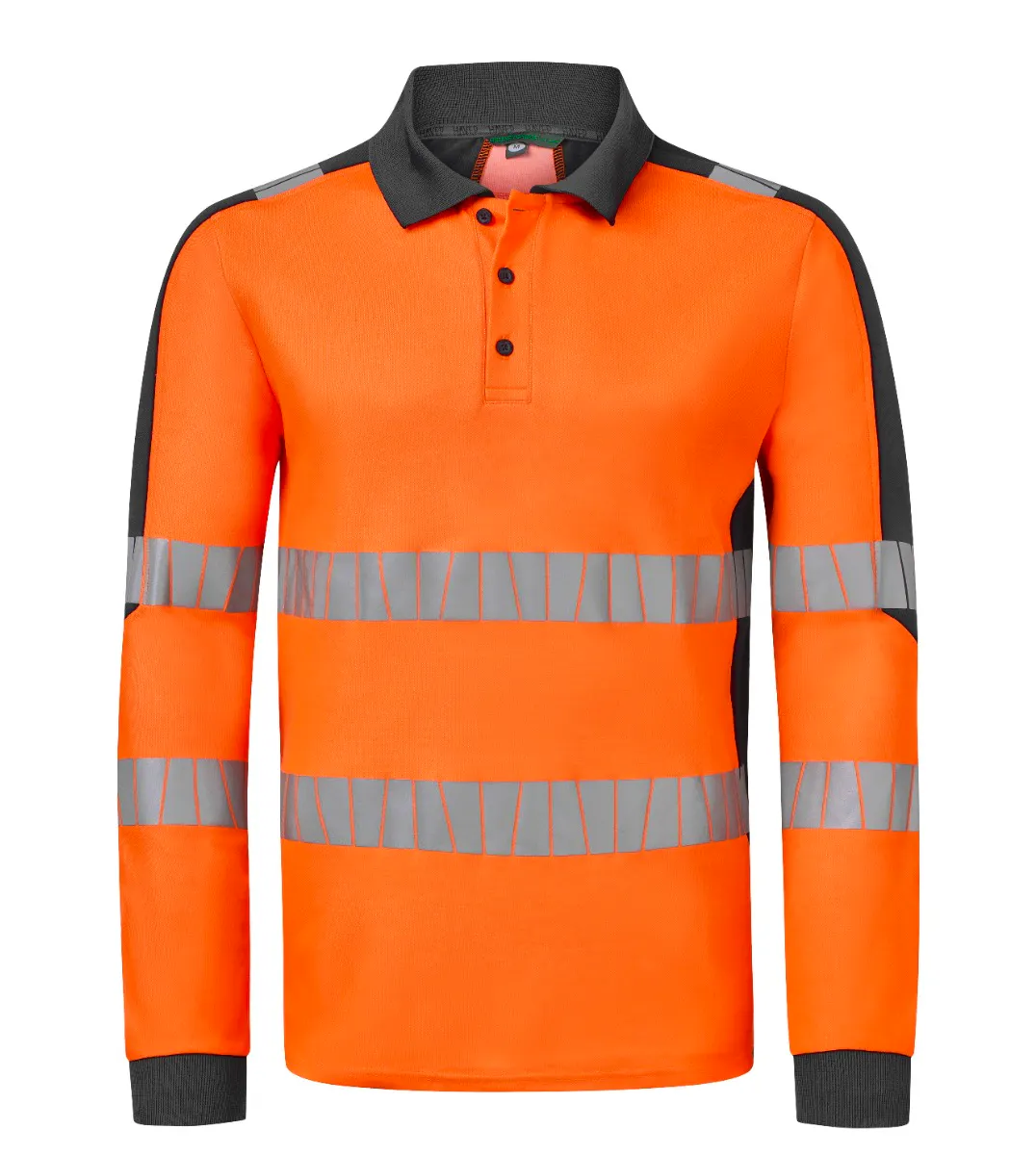 High Vis Oranje/Medium Grijs
