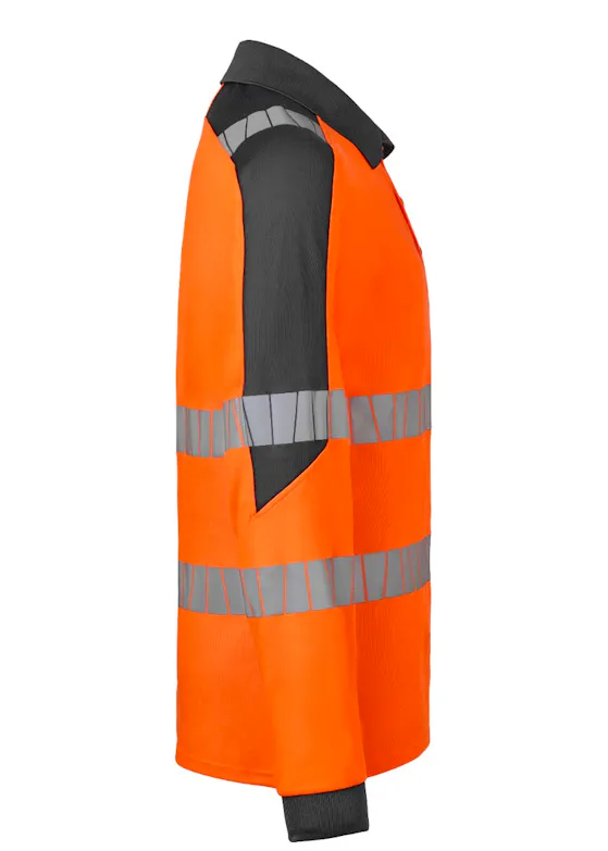 Havep 10079 Poloshirt High Visibility+ Lange Mouw Regular Fit