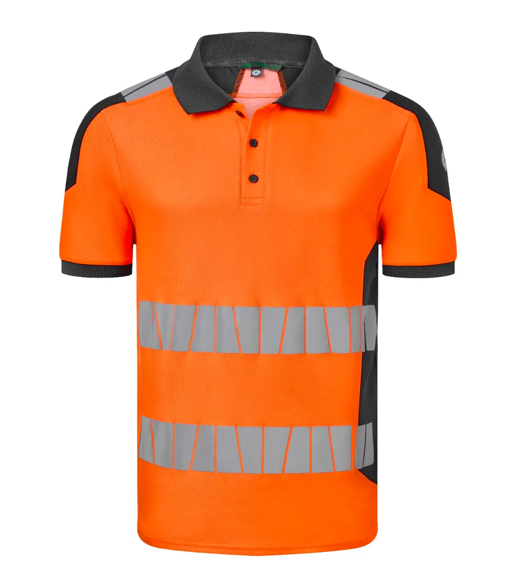 High Vis Oranje/Medium Grijs