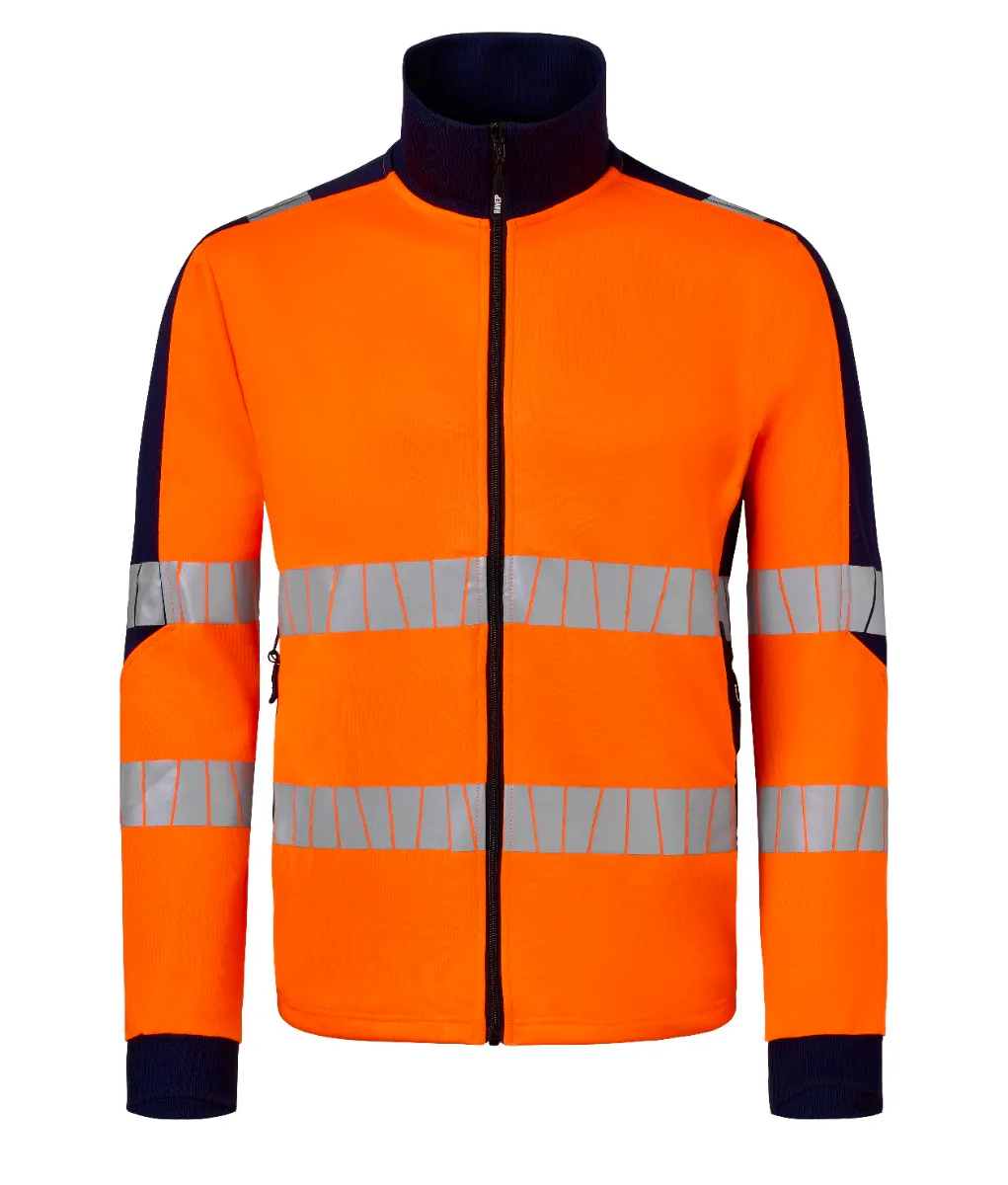 High Vis Orange/Marineblau