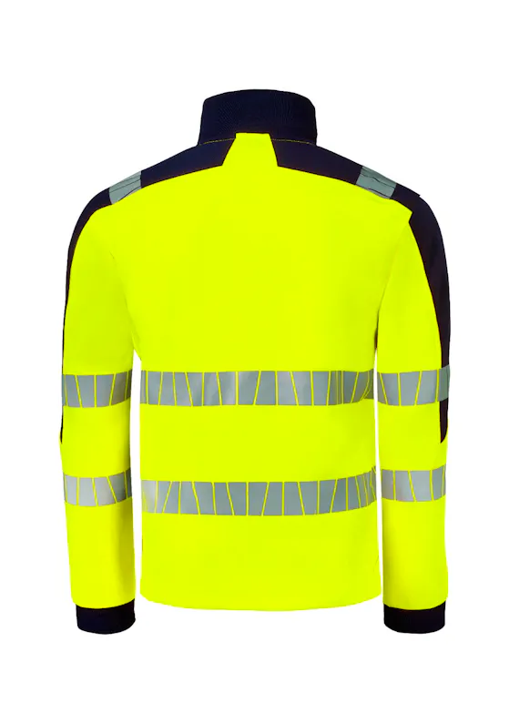 HAVEP 10081 Zip Vest Reflective High-Visibility+