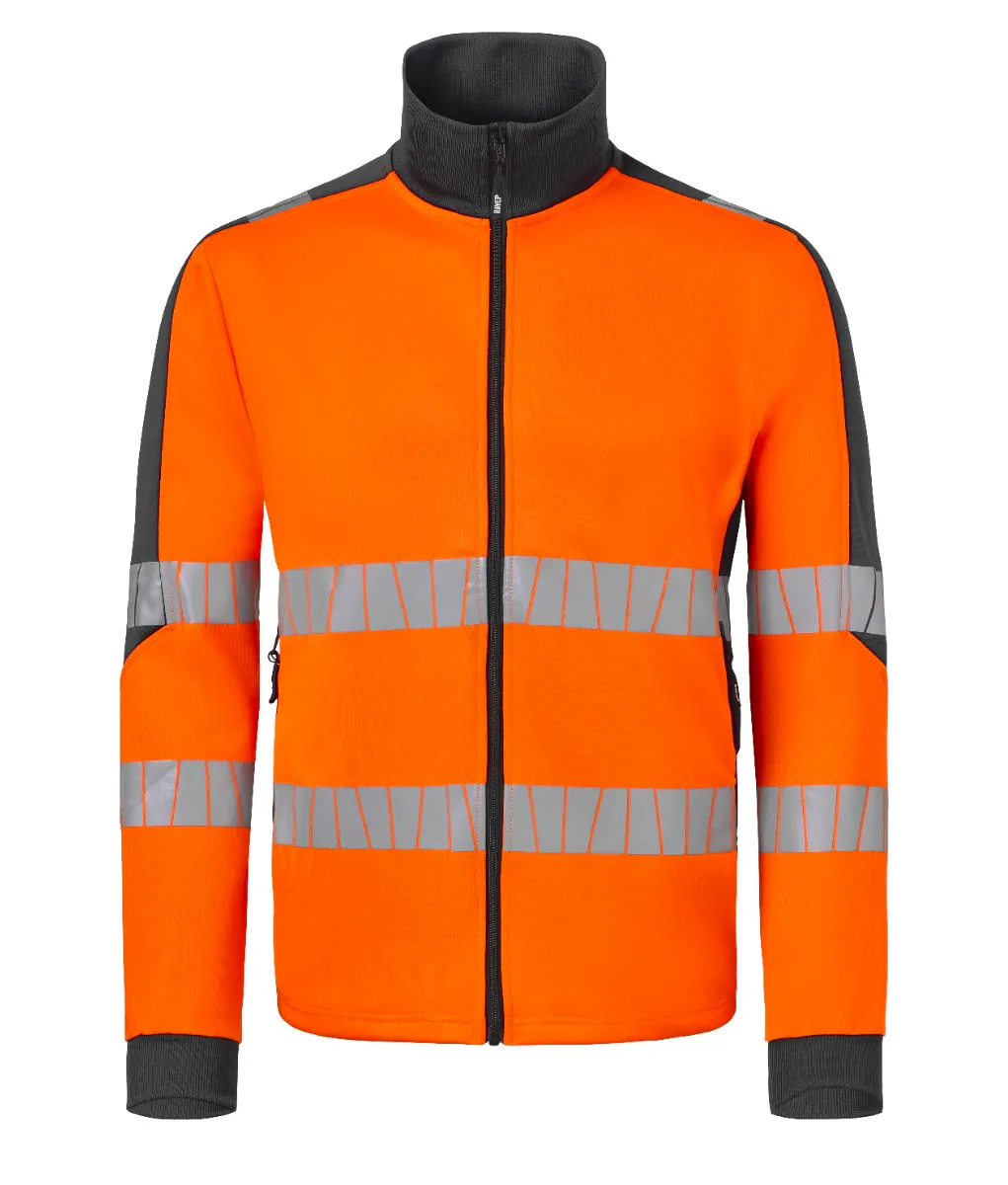 Hohe Sichtbarkeit Orange/Mittelgrau