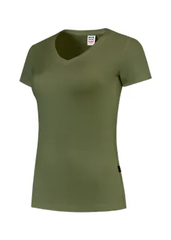 Tricorp TVT190/101008 T-Shirt V Hals Slim Fit Dames miniatuur