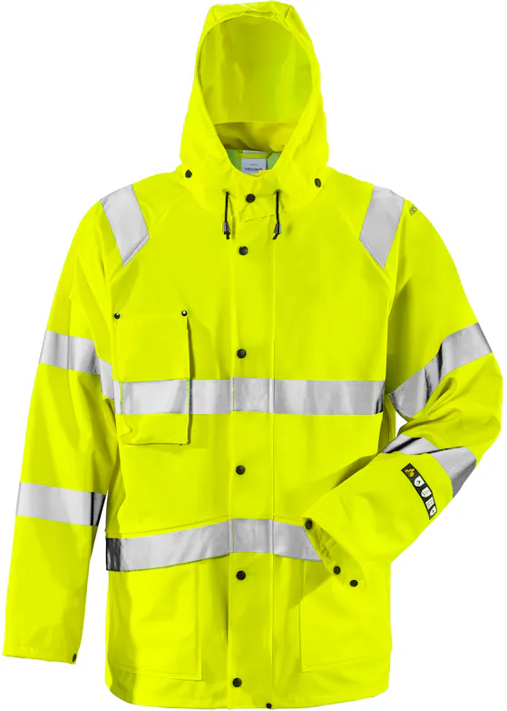 Fristads Flame High Vis Regenjack Klasse 3 4845 Rshf