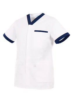 Alsico Zorgjas Dorian Wit/Donkerblauw