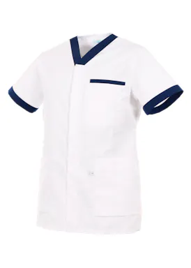 Alsico Zorgjas Dorian Wit/Donkerblauw
