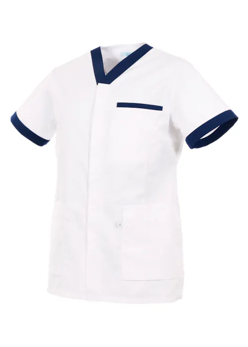 Alsico Zorgjas Dorian Wit/Donkerblauw
