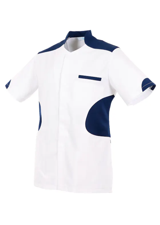 Alsico Zorgjas Ray Wit/Blauw