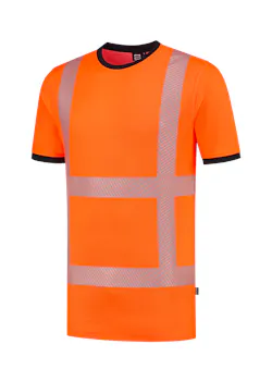 Tricorp 103701 T-shirt UV-bescherming Reflecterend RWS Revisible miniatuur