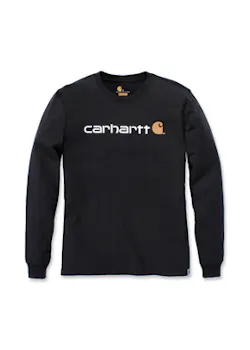 ##Carhartt Core Logo T-Shirt L/S 104107 miniatuur