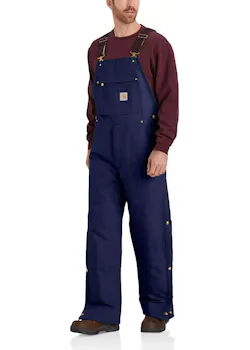 Carhartt Firm Duck 104393 Bib Overall Insulated Comfort Fit miniatuur