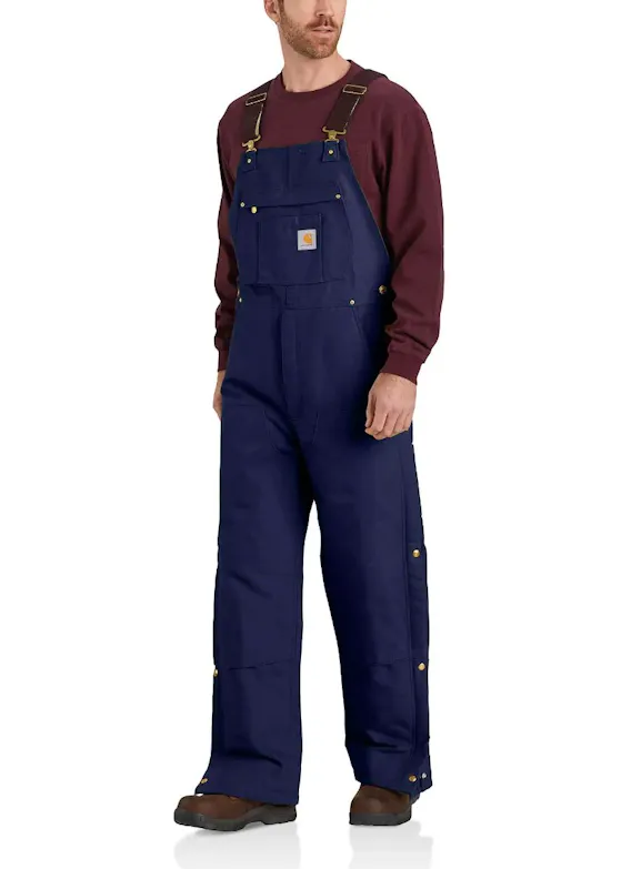 Carhartt Firm Duck Insulated Bib Overall (104393)