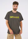 Carhartt 105203 T-Shirts S/S Logo Force Flex Block Regular Fit miniatuur