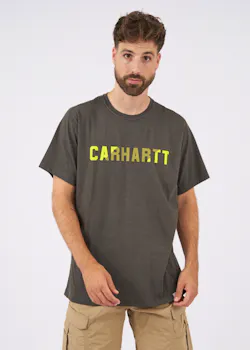 Carhartt 105203 T-Shirts S/S Logo Force Flex Block Regular Fit miniatuur