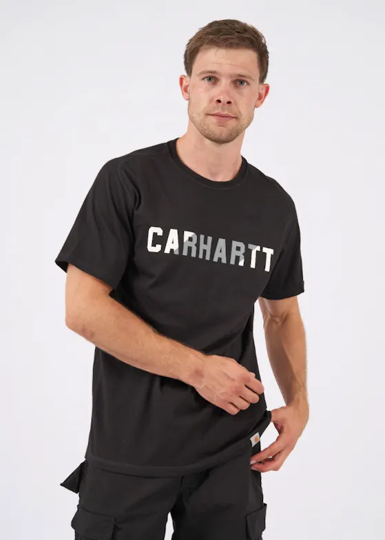 Carhartt 105203 T-Shirts S/S Logo Force Flex Block Regular Fit