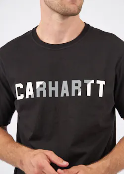 Carhartt 105203 T-Shirts S/S Logo Force Flex Block Regular Fit miniatuur