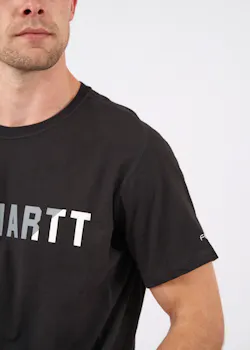 Carhartt 105203 T-Shirts S/S Logo Force Flex Block Regular Fit miniatuur