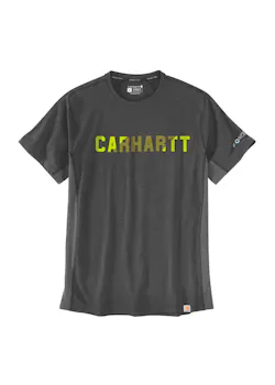 Carhartt 105203 T-Shirts S/S Logo Force Flex Block Regular Fit miniatuur