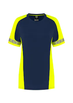 Tricorp 106108 T-shirt Reflective Redefined pour femmes, protection UV, coupe standard thumbnail (vignette)