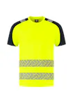 High Vis Geel/Marineblauw