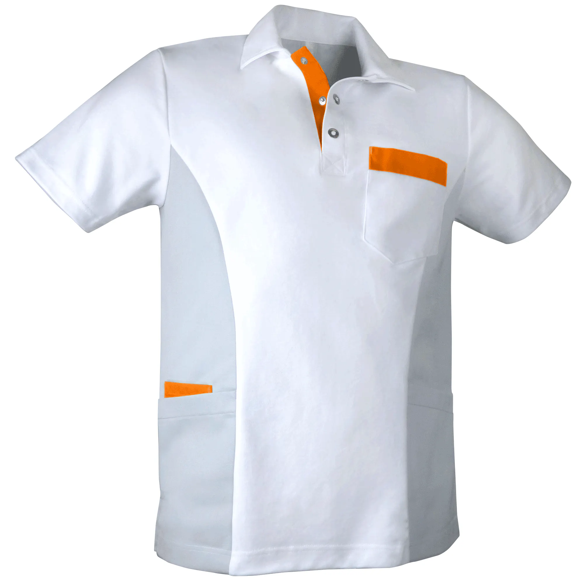 weiß/orange