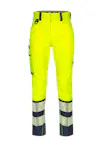 High Vis Geel/Marineblauw
