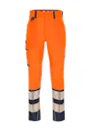 High Vis Oranje/Marineblauw