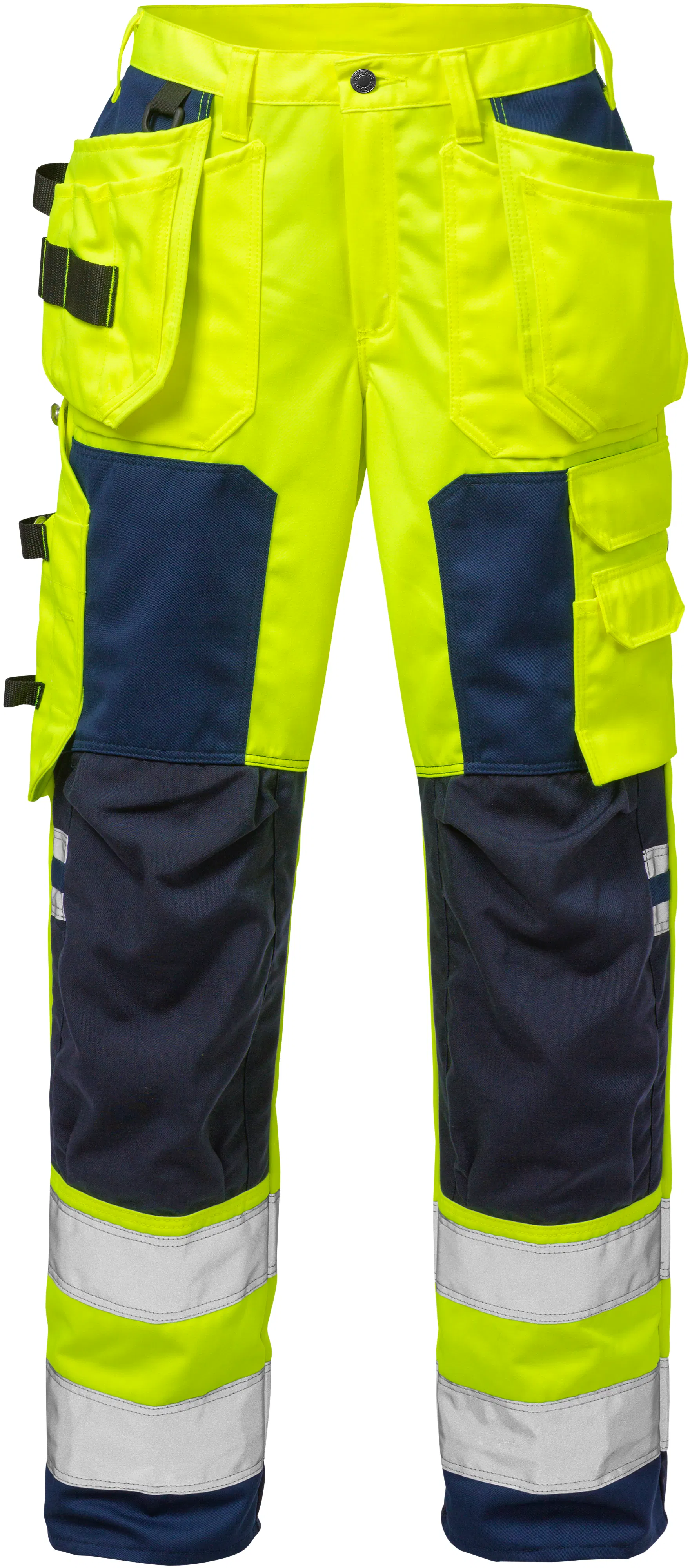 Hi-Vis Geel/Marineblauw