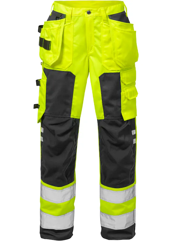 Fristads Hi-Vis-Arbeitshose Damen, Klasse 2, 2125 Plus