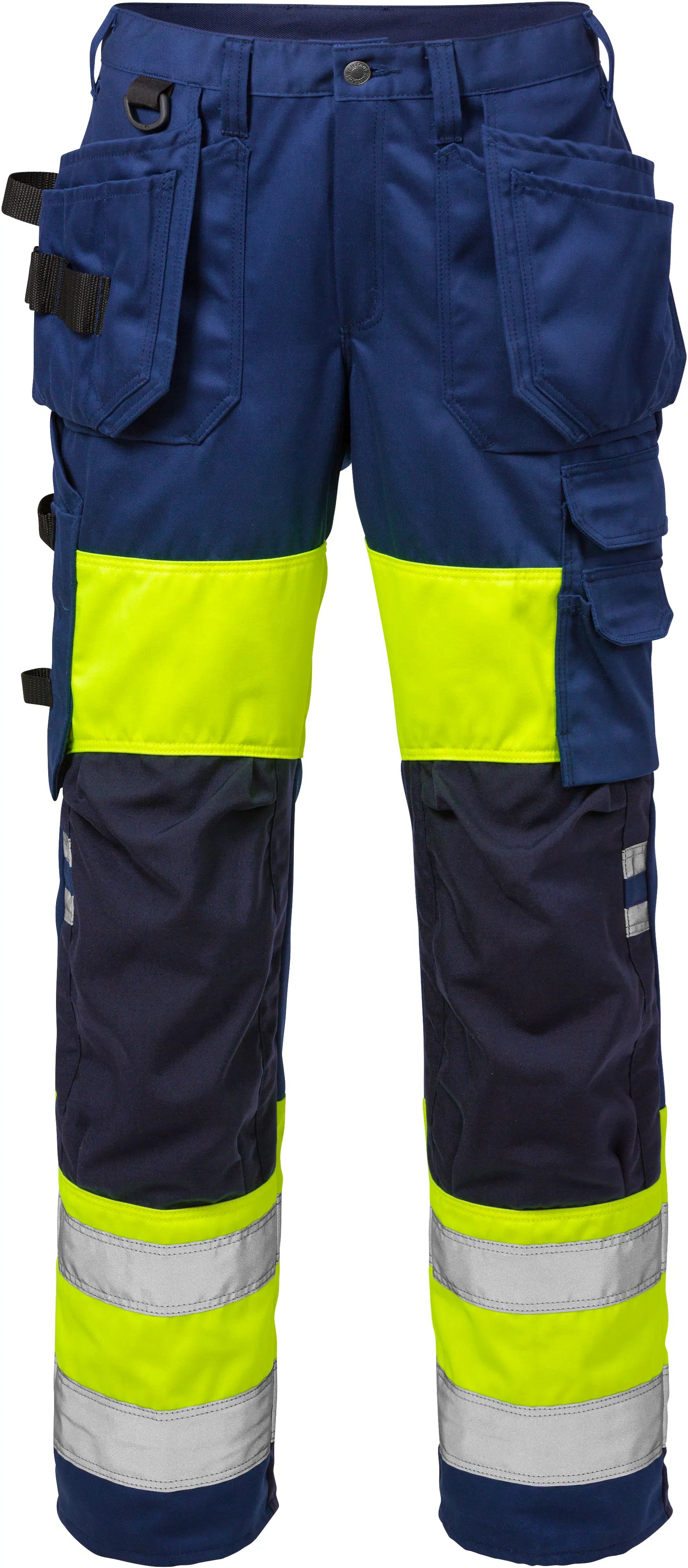 Hi-Vis Geel/Marineblauw