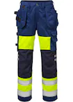 Hi-Vis Geel/Marineblauw
