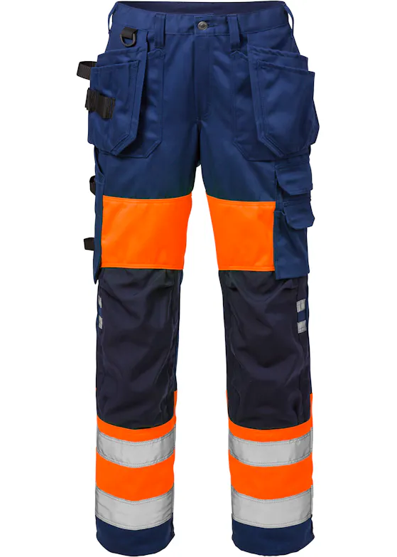 Fristads High-Vis-Arbeitshose für Damen, Klasse 1, 2129 PLU