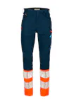 Marineblauw/Fluo Oranje