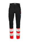 Zwart/High Vis Rood