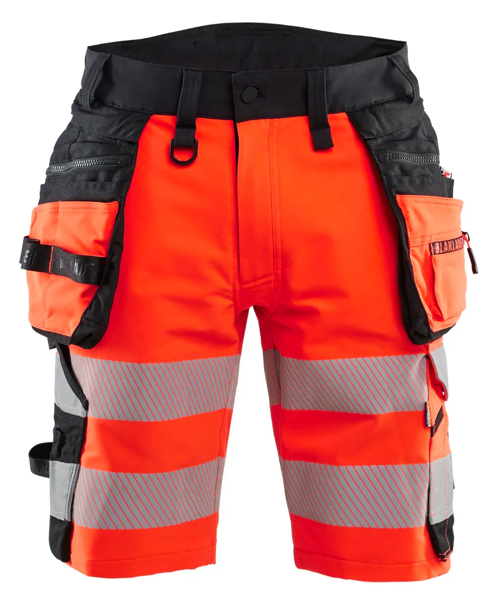 High Vis Rood/Zwart