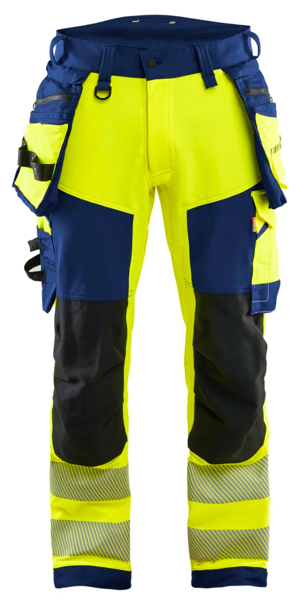 High Vis Gelb/Marineblau