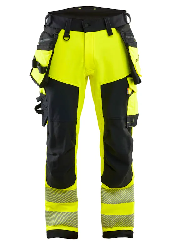 Blaklader 1122 High-Vis-Arbeitshose, 4-Wege-Stretch