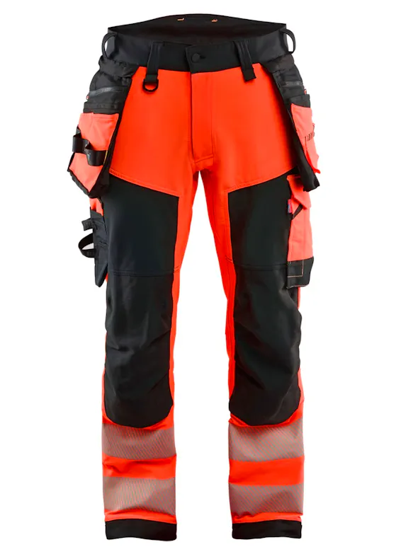 Blaklader 1122 High-Vis-Arbeitshose, 4-Wege-Stretch