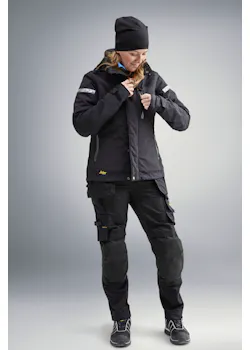 Snickers Workwear AllroundWork, Dames Stretchbroek met Holsterzakken 6247 miniatuur