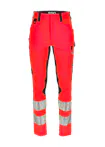 High Vis Rood/Zwart