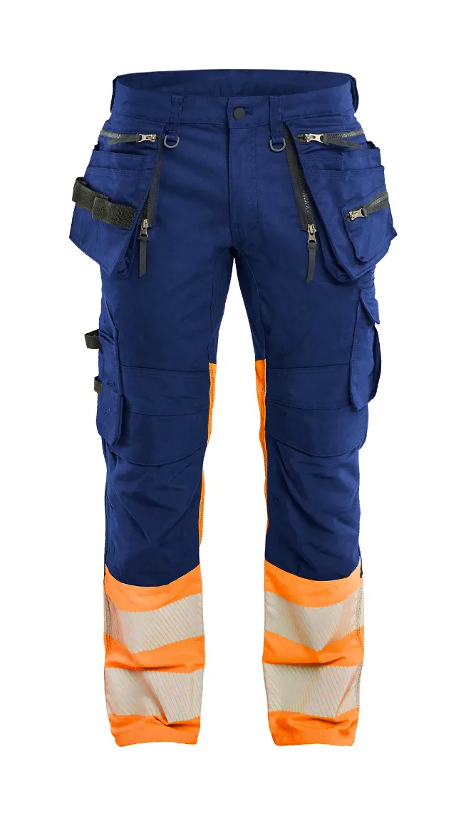 Marineblauw/Oranje