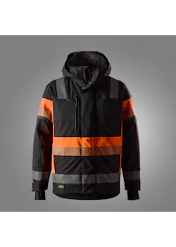 Snickers Workwear 1135 High-Vis Waterdichte Stretch Werkjas, Klasse 1