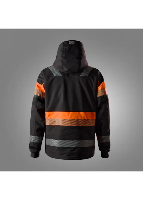 Snickers Workwear 1135 High-Vis Waterdichte Stretch Werkjas, Klasse 1