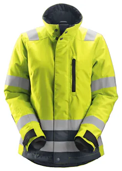 Snickers Workwear AllroundWork High-Vis 375® Isolerend Damesjack Klasse 2 -/3 1137 miniatuur